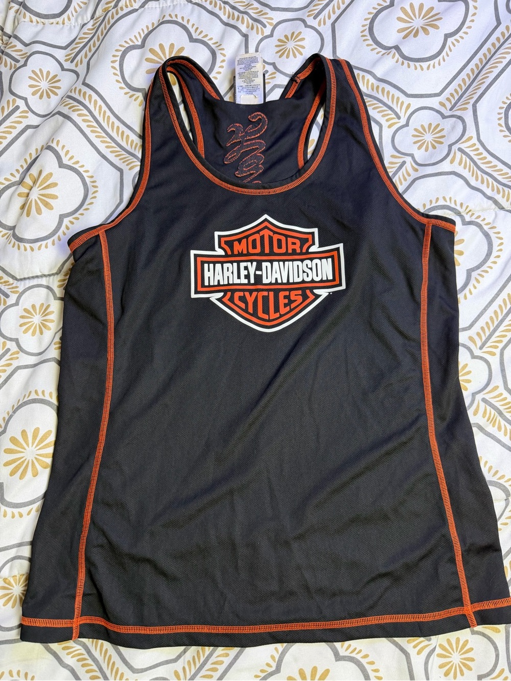 Harley-Davidson Cowboy Austin TX Racerback Performance Tank Top XL